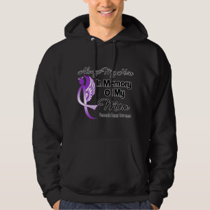 Always My Hero In Memory Mum - Pancreatic Cancer Hoodie
