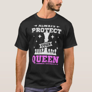 Always protect your queen chess Premium T-Shirt