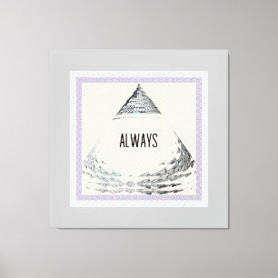 Always Pyramid Canvas Print