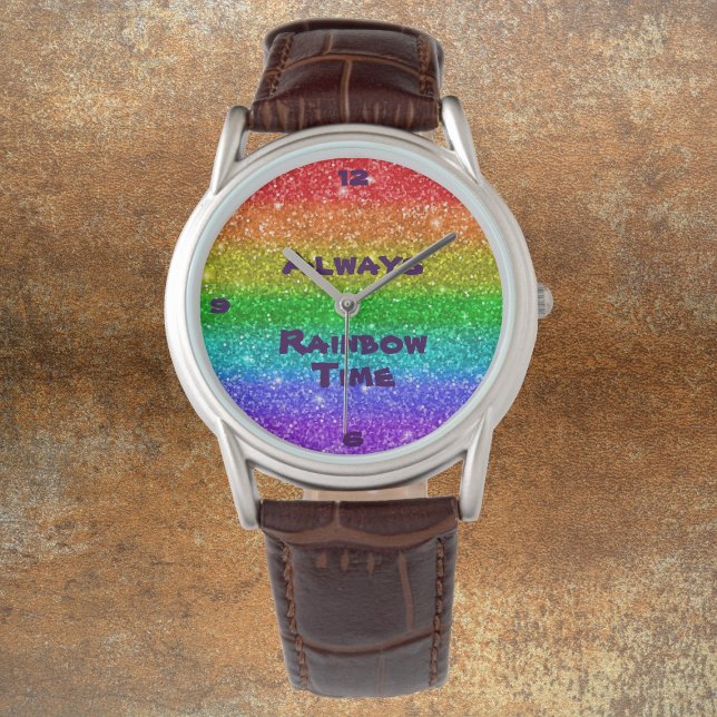 Always Rainbow Time Watch (Creator Uploaded)