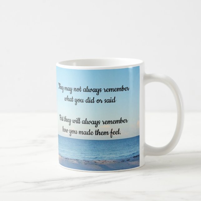 "Always Remember"  Coffee Mug (Right)