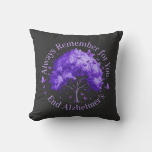Always Remember: For You, End Alzheimer's  Cushion