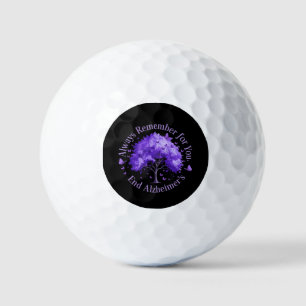 Always Remember: For You, End Alzheimer's Golf Balls