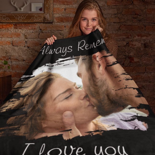Always Remember I Love You Fleece Blanket (Creator Uploaded)