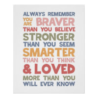 Always Remember You Are Braver