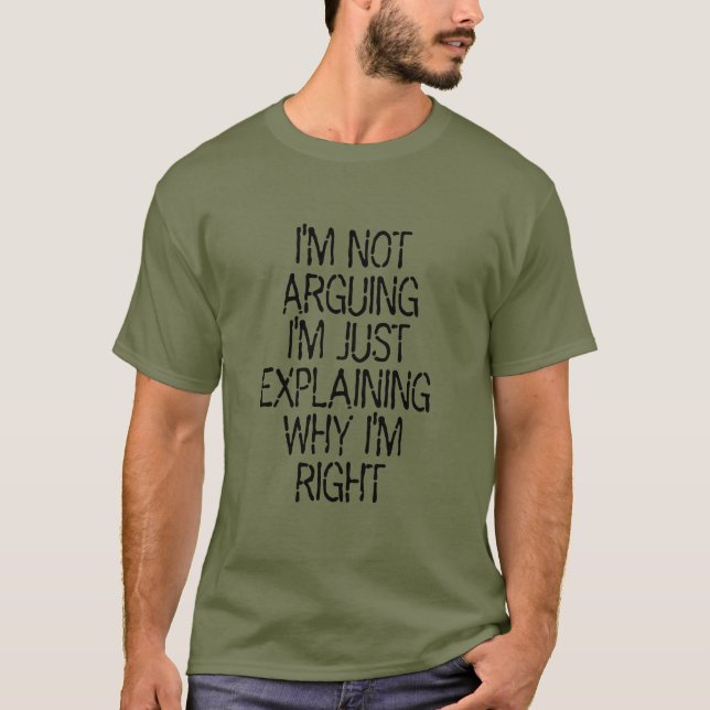 Always Right T-Shirt (Front)