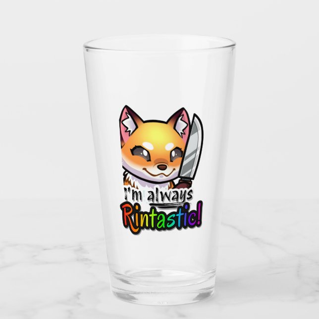 Always Rintastic Pint Glass (Front)