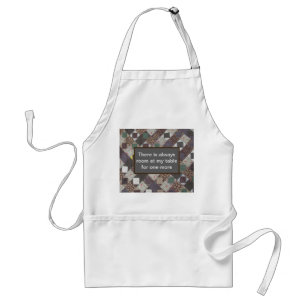 Always Room One More Country Patchwork Quilt Standard Apron
