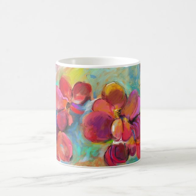 Always Rosie Red Flower Mug (Center)