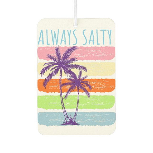 Always Salty Car Air Freshener (Front)