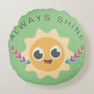 Always Shine Round Cushion