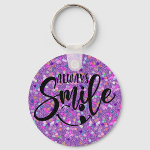 Always Smile Key Ring
