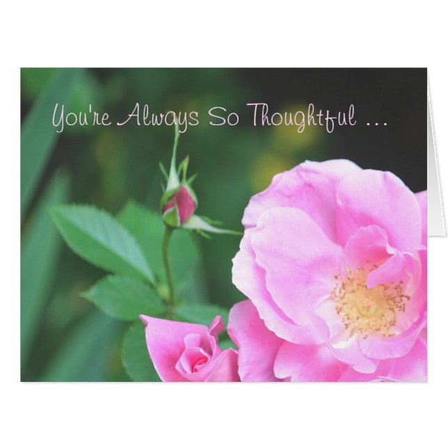 Always So Thoughtful Thank You (Front Horizontal)