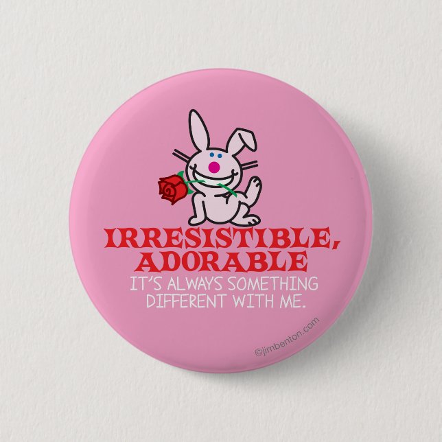 Always Something Different 6 Cm Round Badge (Front)