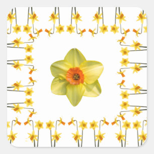 Always Spring Square Sticker