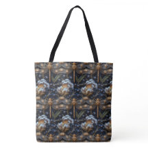 Always Thinking Inn Dragonfly Large Shoulder Tote