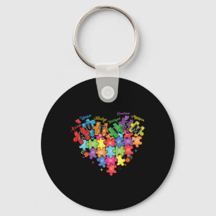 Always Unique Totally Intelligent Sometimes Myster Key Ring