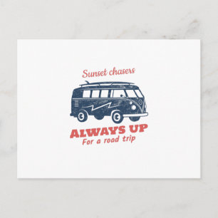 Always Up For A Road Trip Postcard