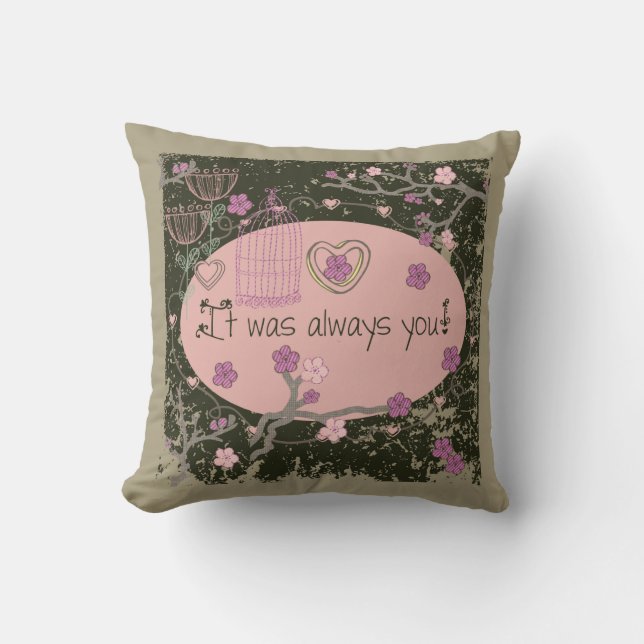 Always You Love Pillow (Front)