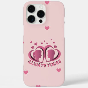 Always Yours Romantic Couple Hearts Phone Case