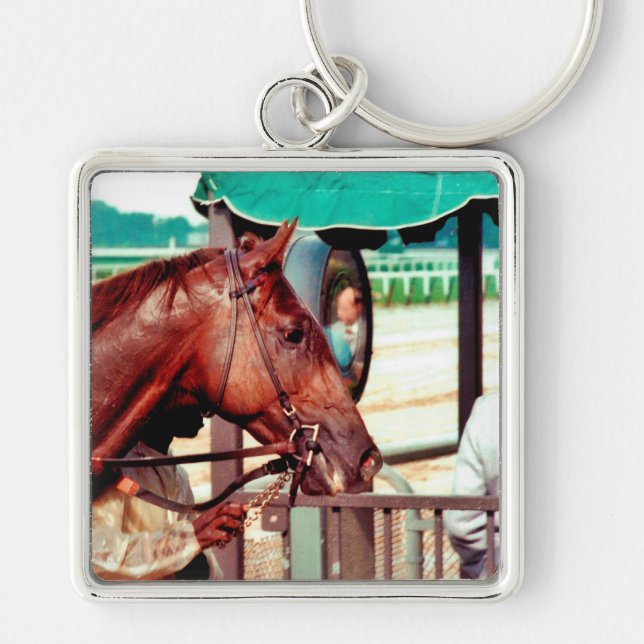 Alydar Thoroughbred 1979 Key Ring (Front)