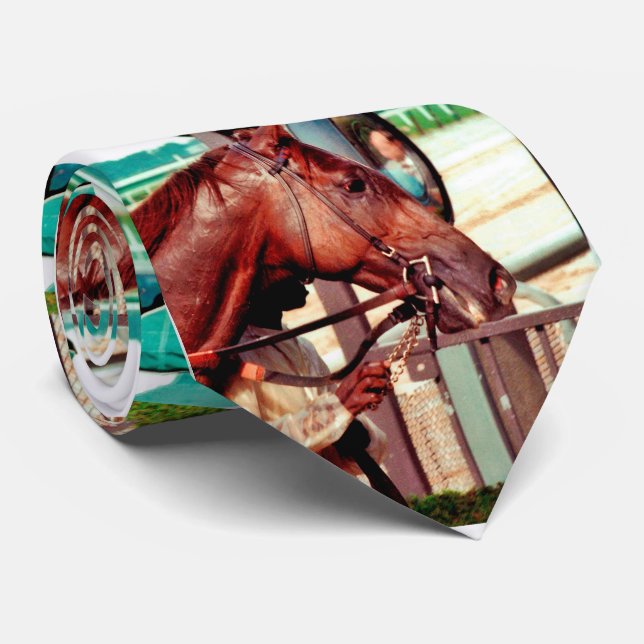 Alydar Thoroughbred 1979 Tie (Rolled)