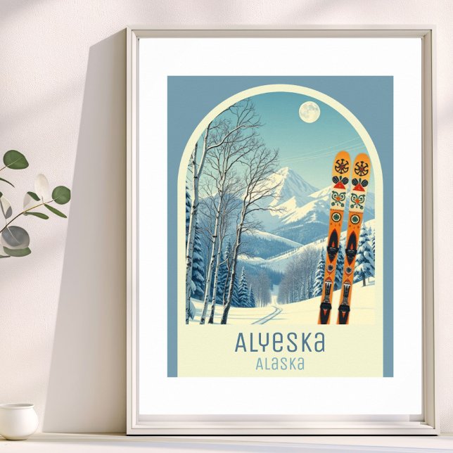 Alyeska Alaska ski resort  Poster (Creator Uploaded)