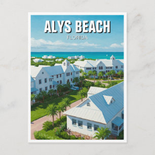 Alys Beach Florida Travel Postcard