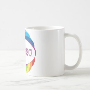 Alyssa in Rainbow Coffee Mug