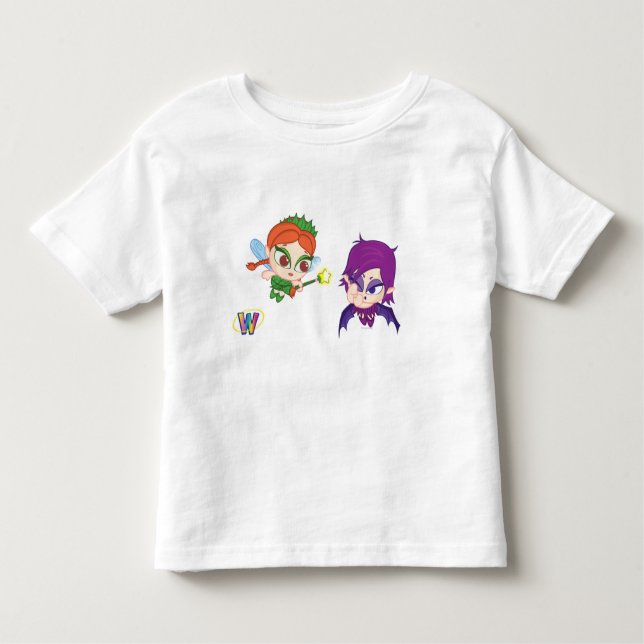 Alyssa Vs. Nafaria Toddler T-Shirt (Front)