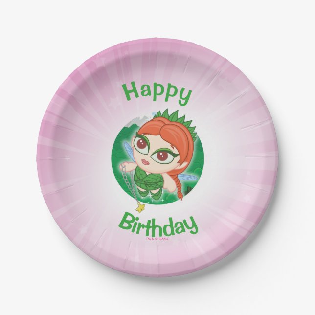 Alyssa's Magical Forest Paper Plate (Front)