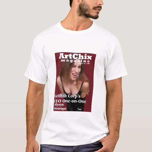 ALYSYN BOURQUE CEO ARTCHIX COVER TEE (Front)