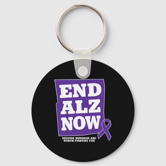 Alzheimer Now! Heimers  Key Ring (Front)