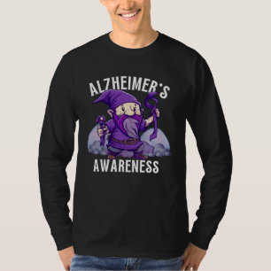 Alzheimer s Awareness Month Alzheimer Gnomes Purpl T-Shirt