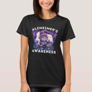 Alzheimer s Awareness Month Alzheimers Purple Ribb T-Shirt
