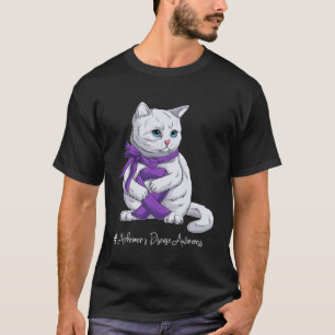 Alzheimer s Disease Awareness Month Purple Ribbon T-Shirt