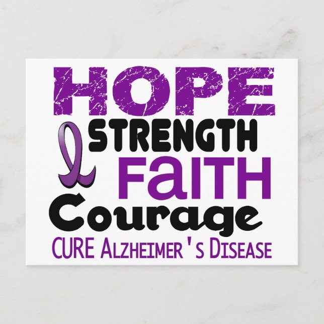 Alzheimer’s Disease HOPE 3 Postcard (Front)