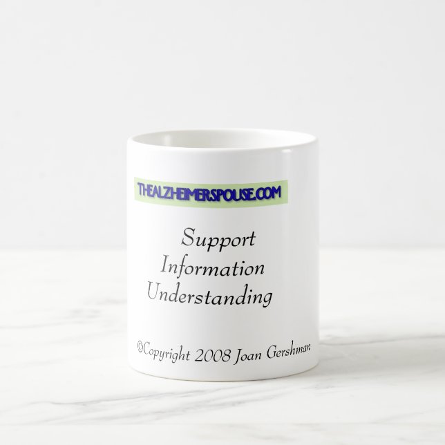 Alzheimer Spouse Support Mug (Center)