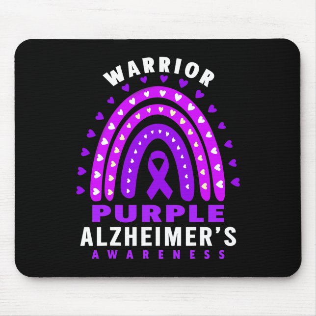 - Alzheimerheimer Warrior - Heimer’s Awareness  Mouse Pad (Front)