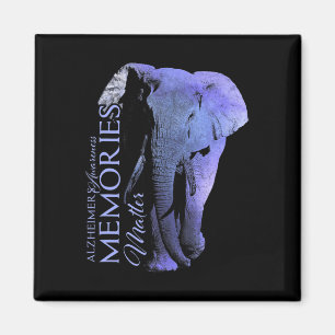 Alzheimerheimers And Raise Awareness Magnet