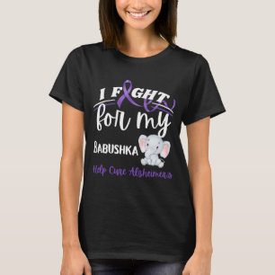 Alzheimer's Awareness I Fight Babushka Alzheimer's T-Shirt