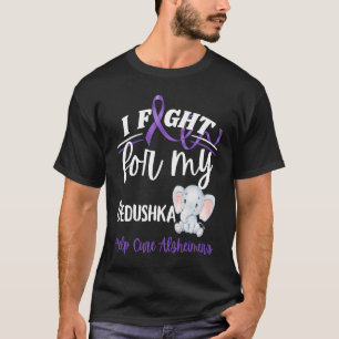 Alzheimer's Awareness I Fight Dedushka Alzheimer's T-Shirt