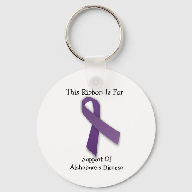 Alzheimer's Awareness - Keychain (Front)