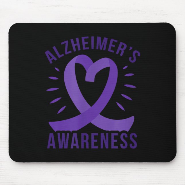 Alzheimer's awareness  mouse pad (Front)