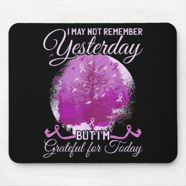 Alzheimers Awareness Mouse Pad (Front)