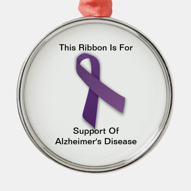 Alzheimer's Awareness - Ornament (Front)
