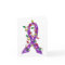 Alzheimer's Disease Christmas Lights Ribbon