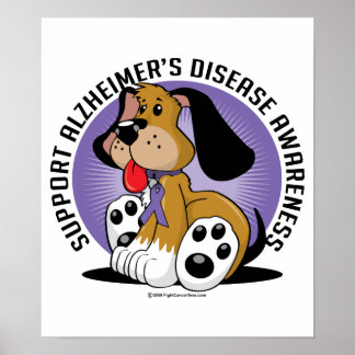 Alzheimers Dog Poster