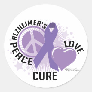 Alzheimers PLC Classic Round Sticker