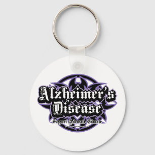 Alzheimers Tribal Key Ring